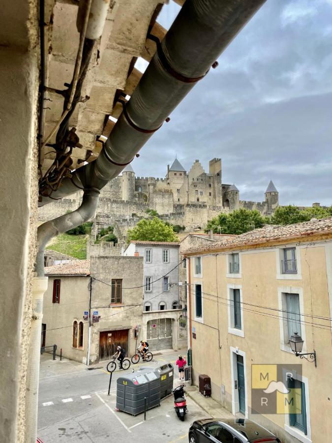 Le Donjon - Vue Cite Pied Cite Medievale Neuf Καρκασόν Εξωτερικό φωτογραφία